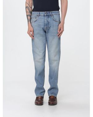 Lardini Straight Stretch Denim Jeans - Blue