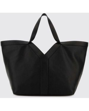 Saint Laurent Sac À Main Tote Y En Cuir - Noir