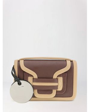 Pierre Hardy Alpha Leather Bag - Brown