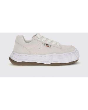 Maison Mihara Yasuhiro Oliver Suede Trainers - White