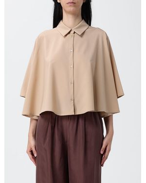Alysi Virgin Wool Casual Shirt - Brown
