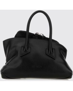 The Attico La Passeggiata Leather Bag - Black