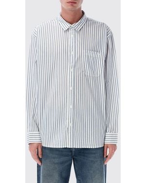 Vans Striped Cotton Poplin Shirt - White