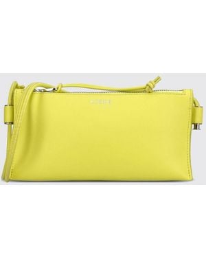 Loewe Joya Knotted Handle Shoulder Bag - Yellow