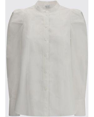 McQueen Camicia Di Cotone - Bianco
