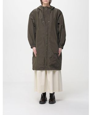Max Mara The Cube Oversized Hooded Polyester Parka Max Mara - Grey