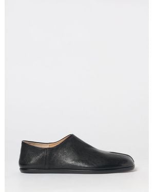 Maison Margiela Tabi Split-Toe Leather Loafers - White