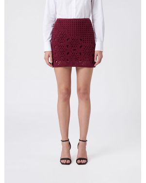 FRAME Falda Mujer - Rojo