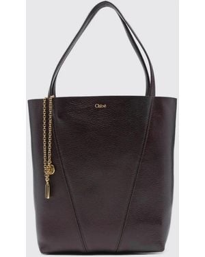 Chloé Chlo&Eacute Spin Grained Leather Bag - Black