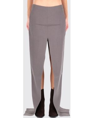 Rick Owens Jupe Femme - Gris