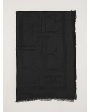 Elisabetta Franchi Scarf - Black