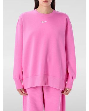 Nike Sudadera Phoenix con cuello redondo - Rosa