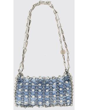 Rabanne 1969 Nano Shoulder Bag - Blue