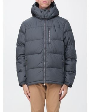 Polo Ralph Lauren Gorham Quilted Nylon Hooded Down Jacket With Pony Logo - Blue