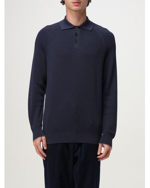 Brunello Cucinelli Polo Homme - Bleu