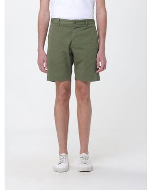 Brooksfield Gabardine Bermuda Shorts - Green