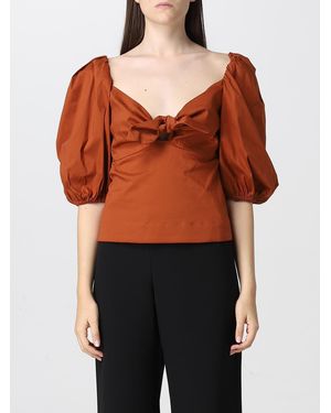 SIMONA CORSELLINI Top Mujer - Naranja