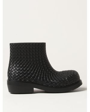 Bottega Veneta Fireman Rubber Boots - Black