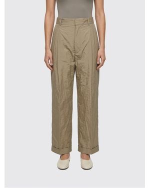 Soeur Nylon Trousers - Natural