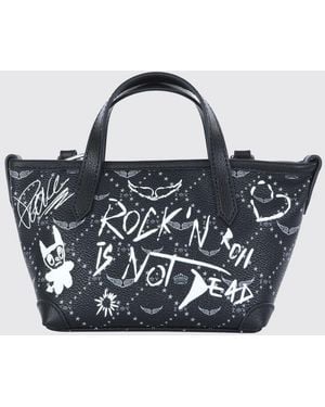 Zadig & Voltaire Zadig &Amp Voltaire Nano Rock Tag Mini Tote Bag - Blue
