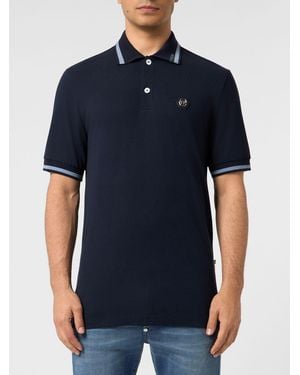 Philipp Plein Polo Uomo - Blu