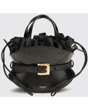 Balmain Shoulder Bag - Black