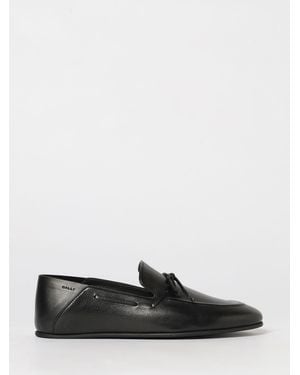 Bally Leather Loafers - White
