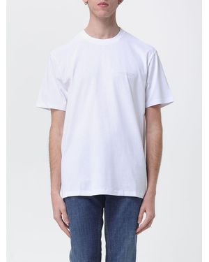 ARMANI EXCHANGE Crew Neck Cotton T-Shirt With Logo - White