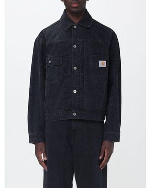 Carhartt Jeansjacke Aus Baumwolldenim - Blau