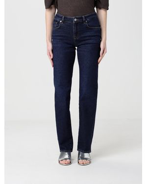 7 For All Mankind Slim Fit Stretch Denim Jeans - Blue
