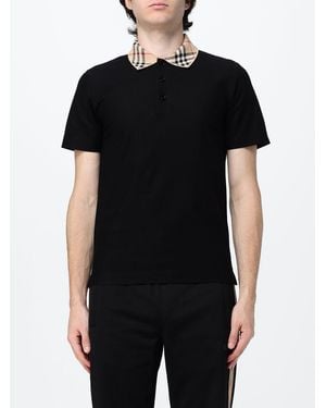 Burberry Polo Uomo - Nero