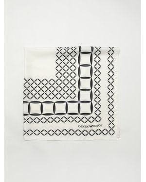Emporio Armani Neck Scarf - White
