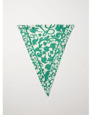 Liu Jo Baroque Print Fabric Foulard - Green