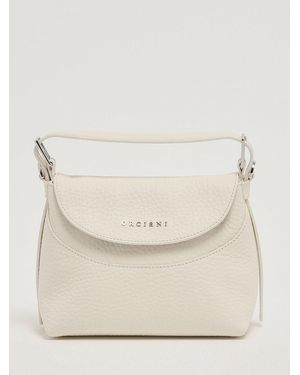 Orciani Nana Tasche Aus Genarbtem Leder - Natur