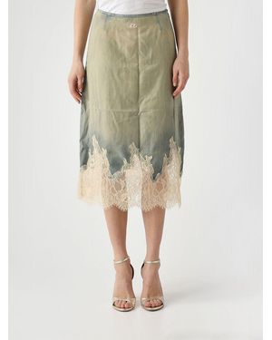 DIESEL Midi Skirt - Green