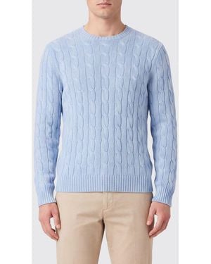 Polo Ralph Lauren Cable-Knit Crewneck Jumper - Blue