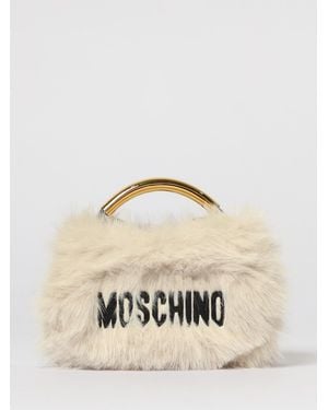 Moschino Schultertasche Damen - Natur