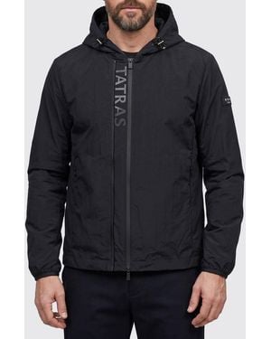 Tatras Nylon Hooded Windbreaker Jacket - Blue