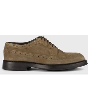 Doucal's Brogue Shoes - Brown