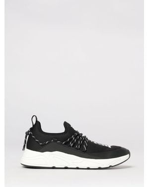 Just Cavalli Mesh And Rubber Trainers - White
