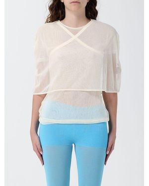Paloma Wool Short-Sleeve V-Neck Top - White