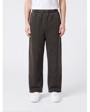 Entire studios Cotton Jogging Pants With Slant Pockets - Black