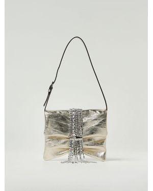 ショルダーバッグ・ポシェット Jimmy Choo Cinch Small Leather Crossbody Bag Cinch Mini | Black Calf Leather Mini Bag| JIMMY CHOO