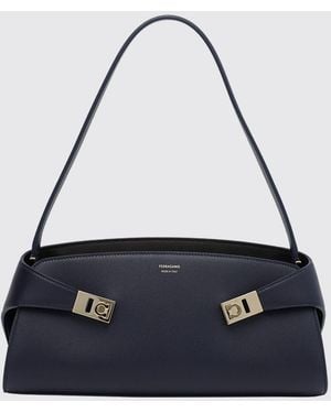 Ferragamo Borsa A Mano Donna - Blu