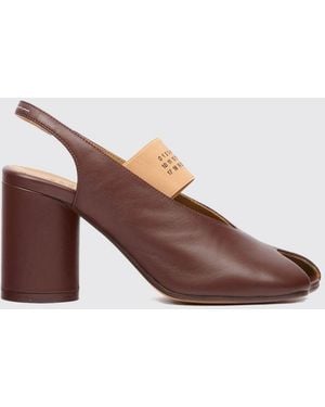 MM6 by Maison Margiela Heeled Sandal - Brown