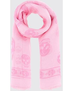 McQueen Sciarpa Donna - Rosa