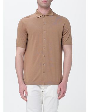 Kangra Knit Polo Shirt - White