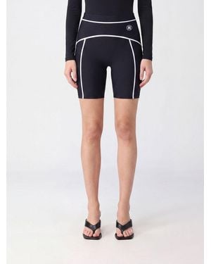 Amiri Skinny-Fit-Radlershorts Mit Hoher Taille Aus Technischem Stretch-Gewebe Mit Logo - Blau