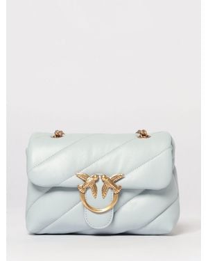 Pinko Love Puff Mini Matelassé Nappa Bag - White