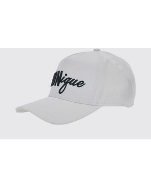 DSquared² Cotton Baseball Cap With Contrasting Logo - White